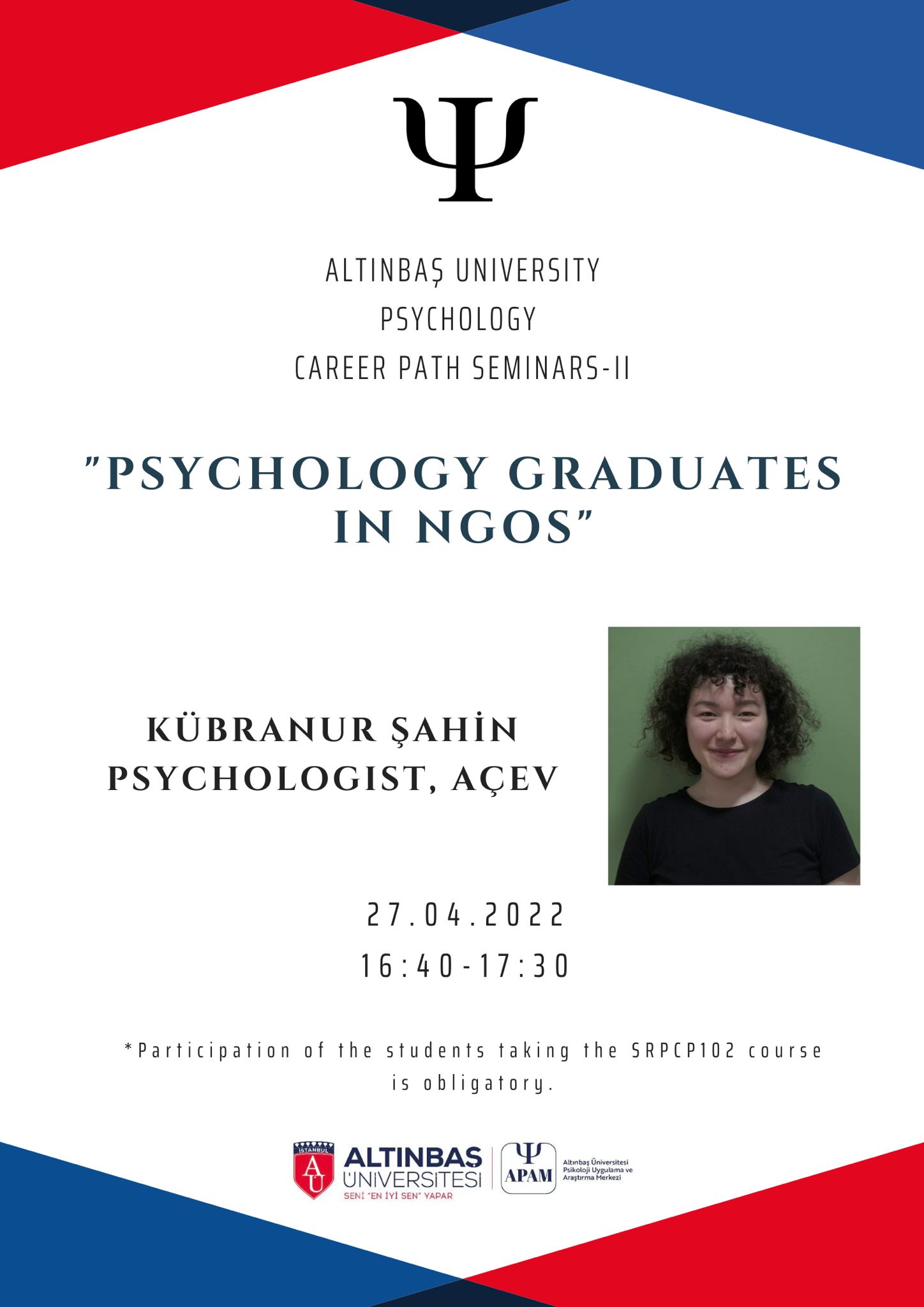 Career Path Seminars-II Psychologist Kübranur Şahin